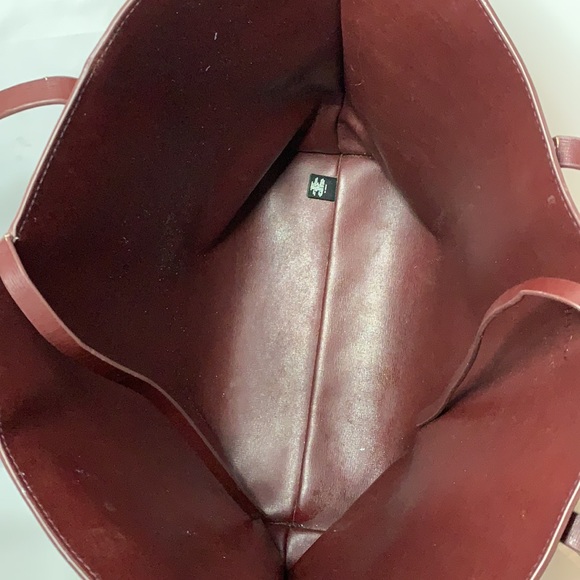 Indigo tote bag with cosmetic pouch - Picture 7 of 9